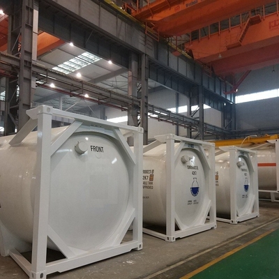 LARの液化天然ガスLO2 LN2 20'極低温記憶装置タンクSA-240M 304 T75タンク容器
